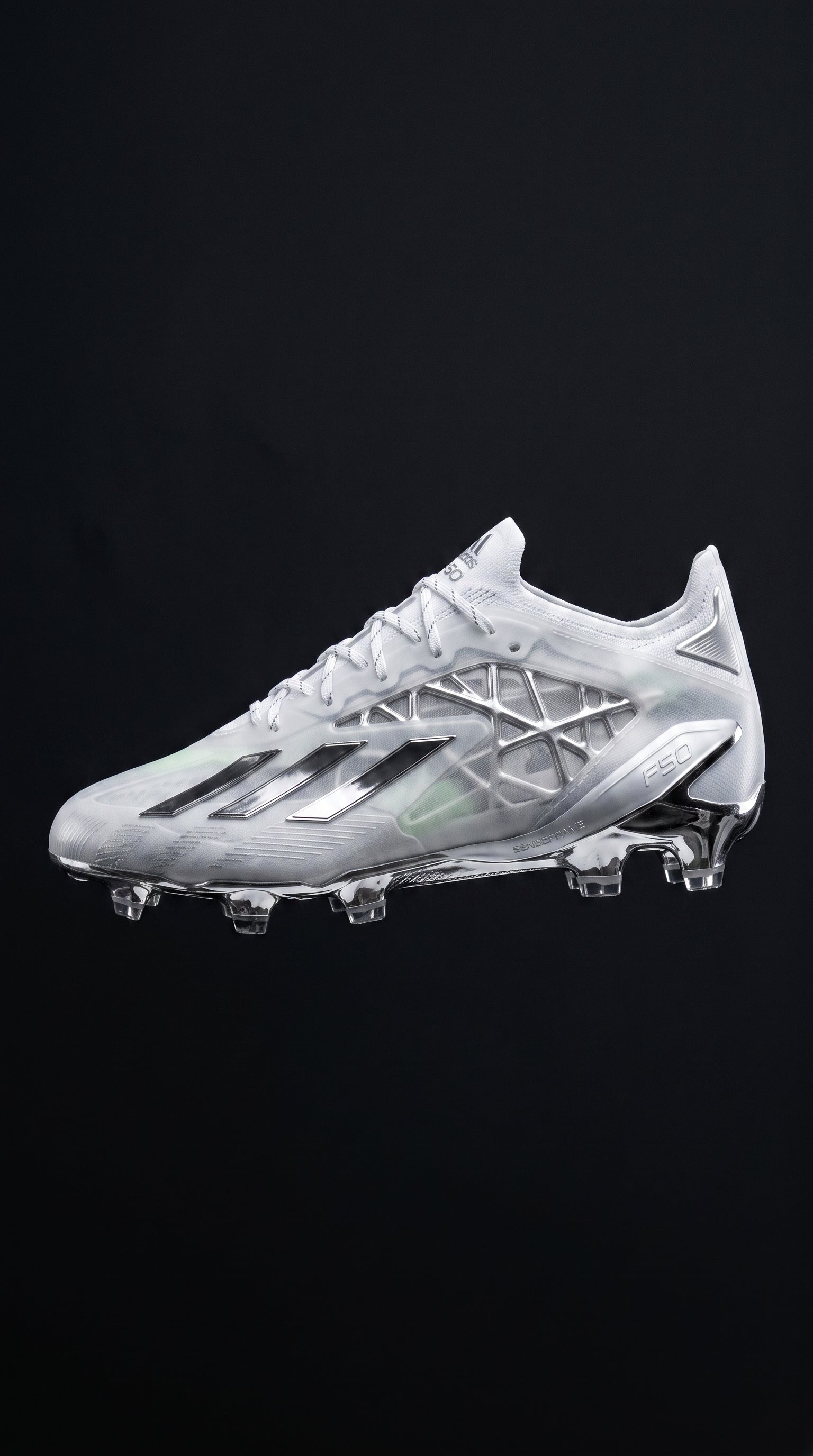 Adidas F50 Ghost Chrome Elite — Vista lateral