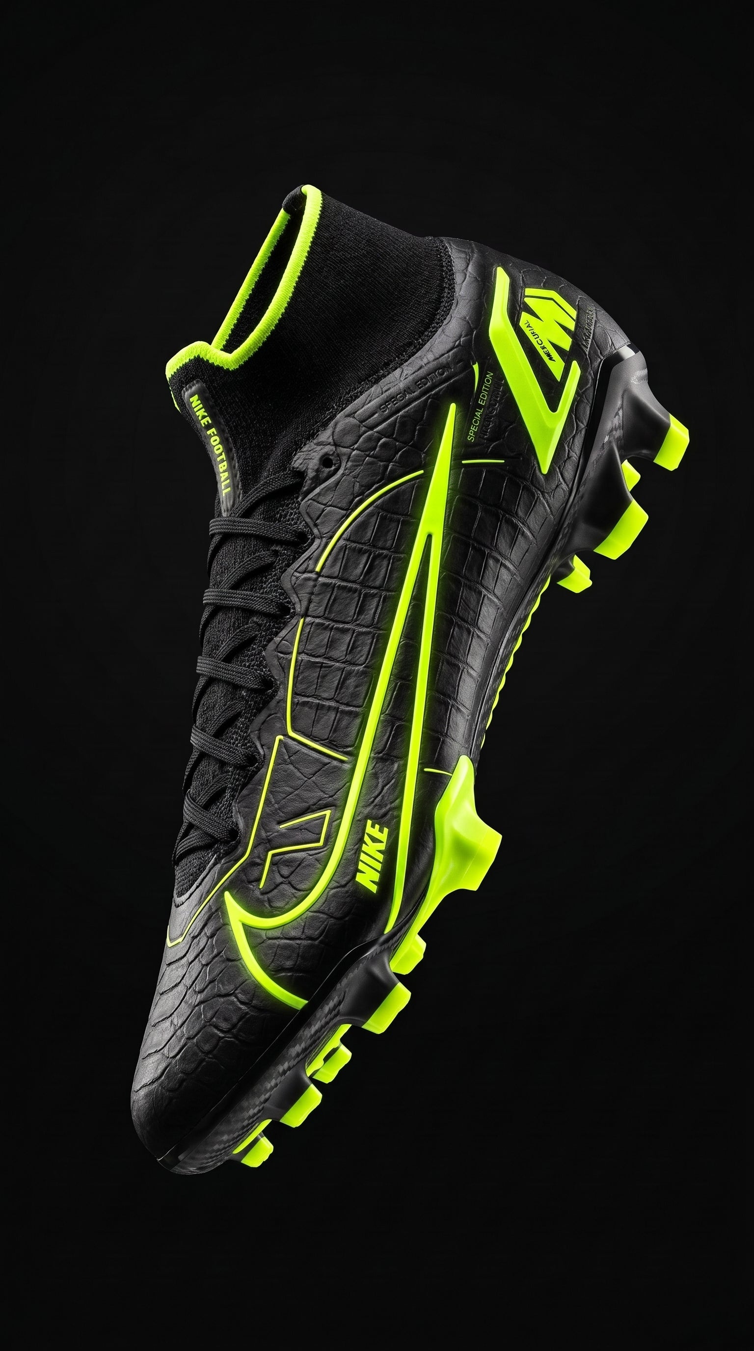 Nike Phantom Viper Neon Elite — Vista lateral