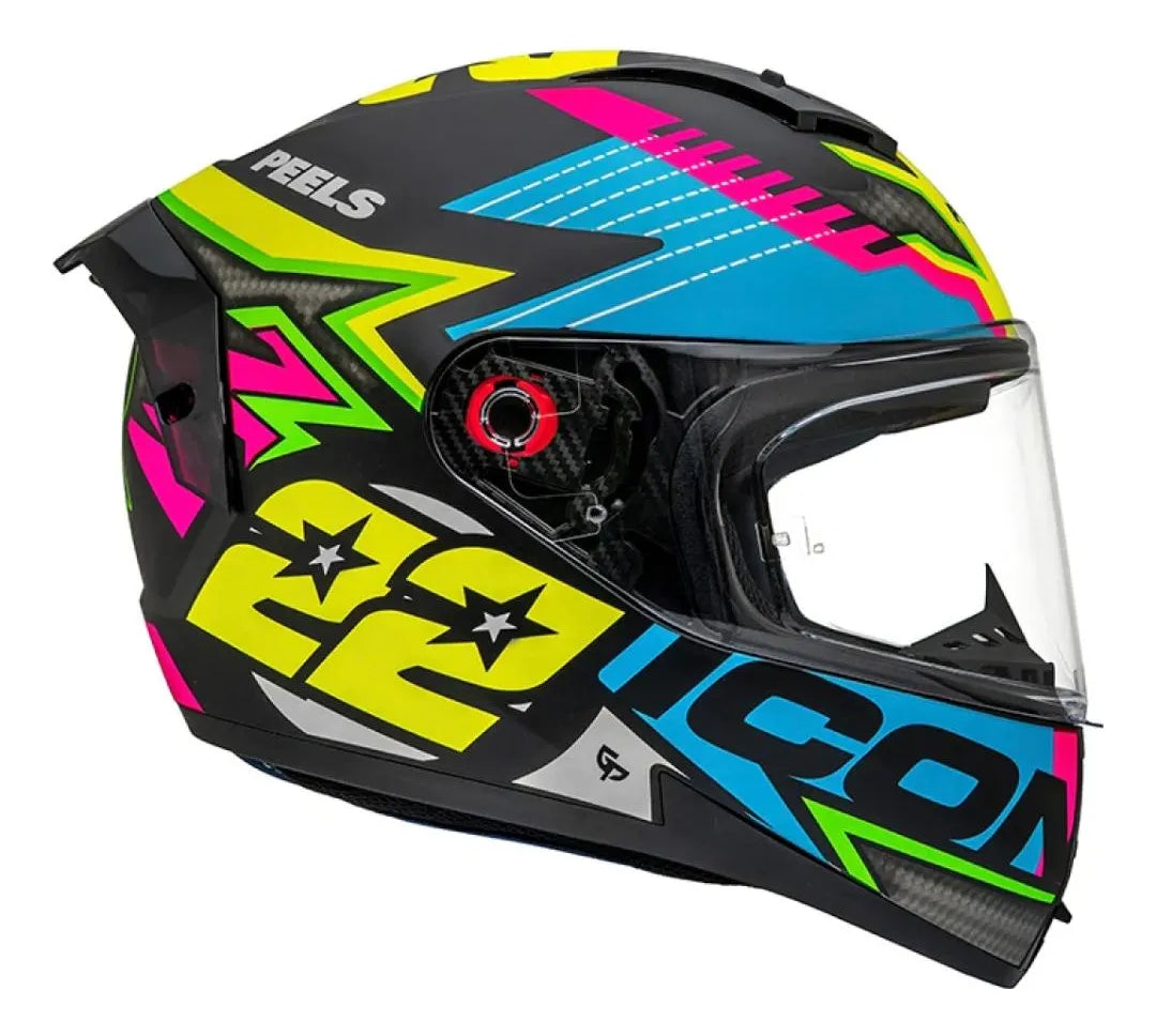 Capacete Peels Icon Pro RT - Vista frontal