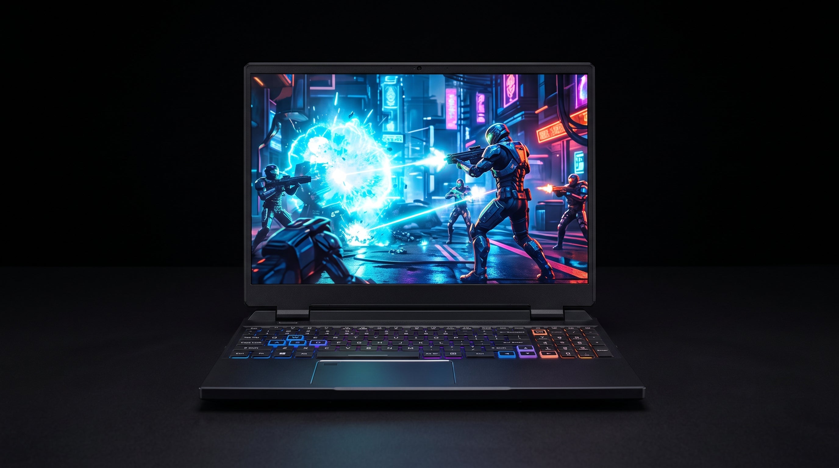 Acer Predator Helios Neo PHN16 — vista frontal com jogo em tela