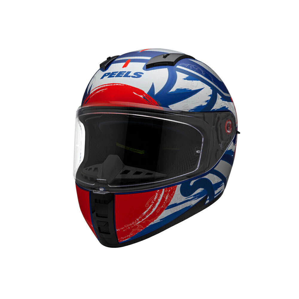Capacete Peels Icon Pro Tokyo Azul - Vista lateral direita