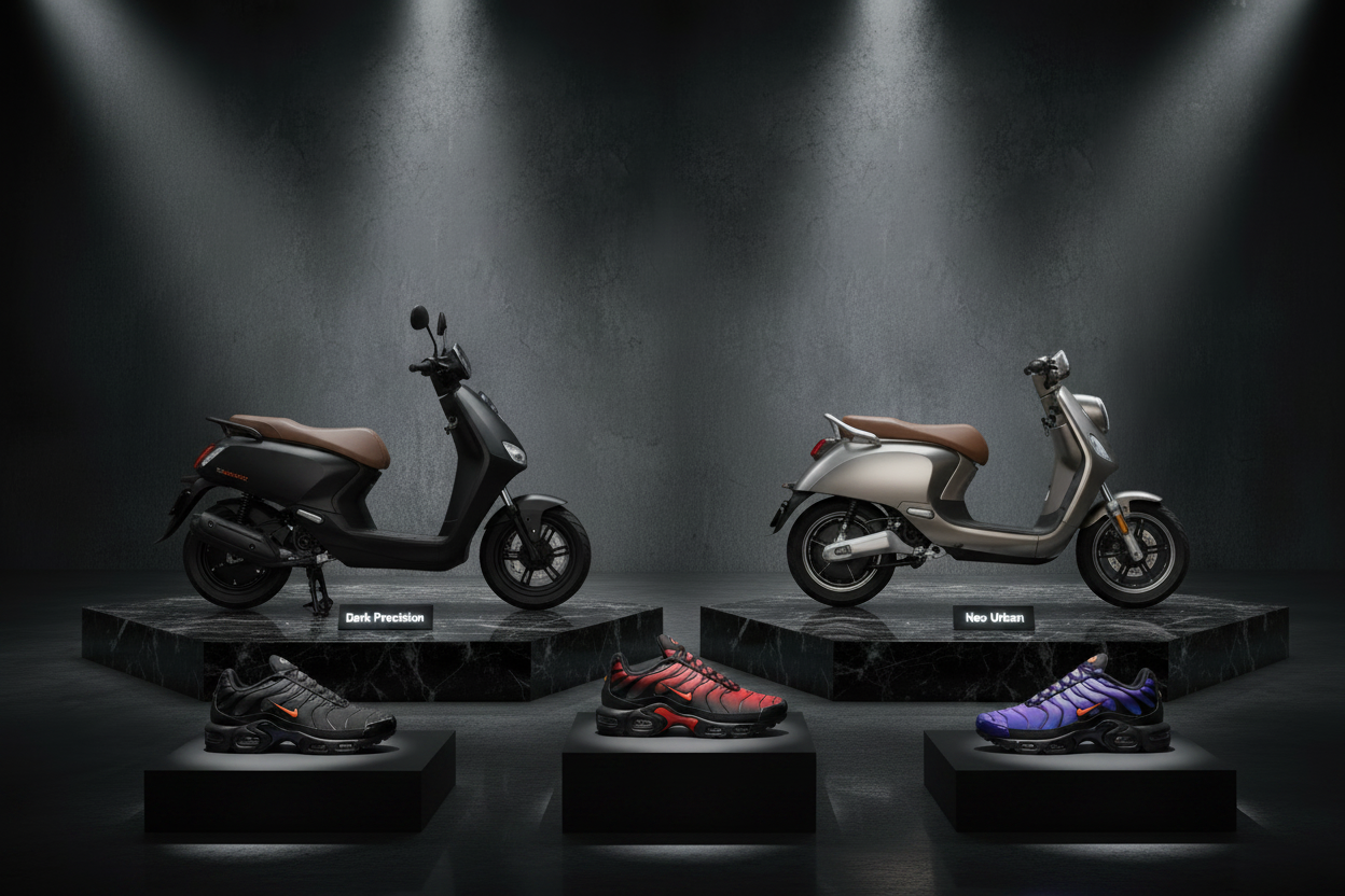 Showroom Luxuoso - Scooters + TNs